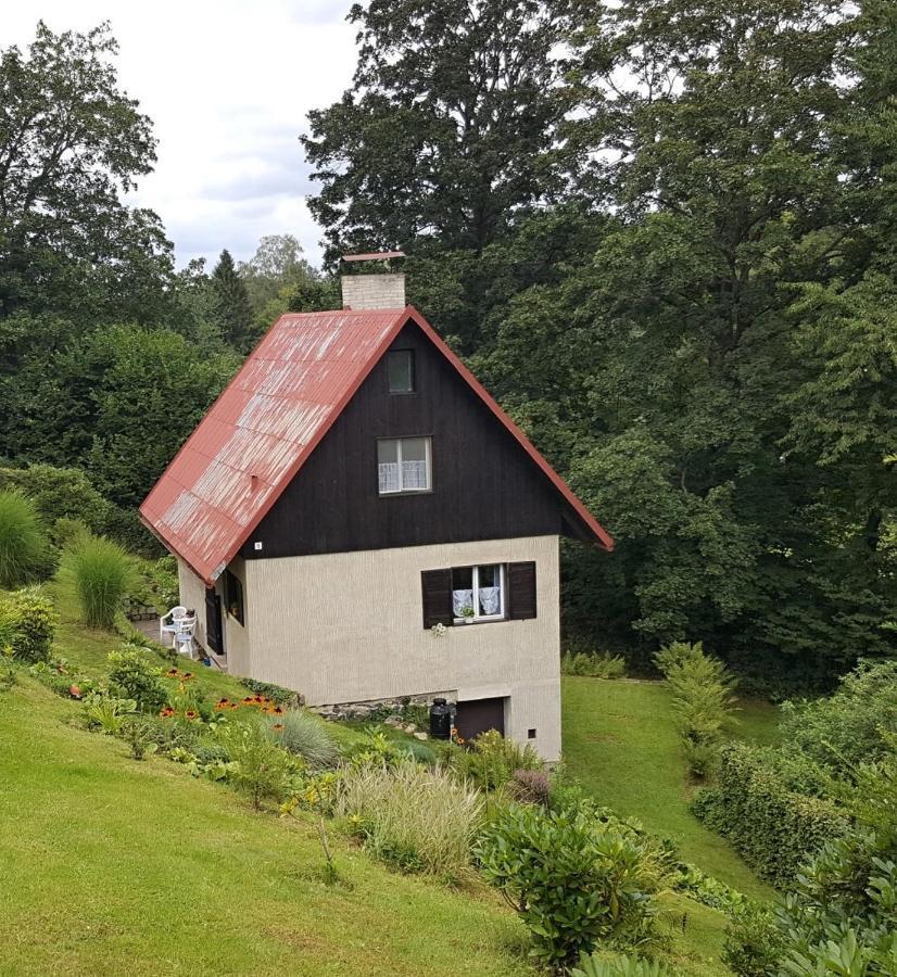 Chata U Koupaliste Chřibská Exterior foto